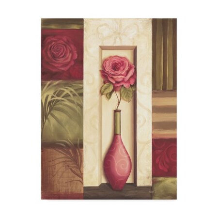 Lisa Audit 'Vase 3' Canvas Art,18x24